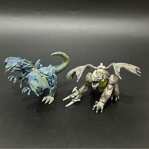 Lot of 2 Mega Bloks Plasma Dragon Vile Wind Sprinter & Brimer Action Figure